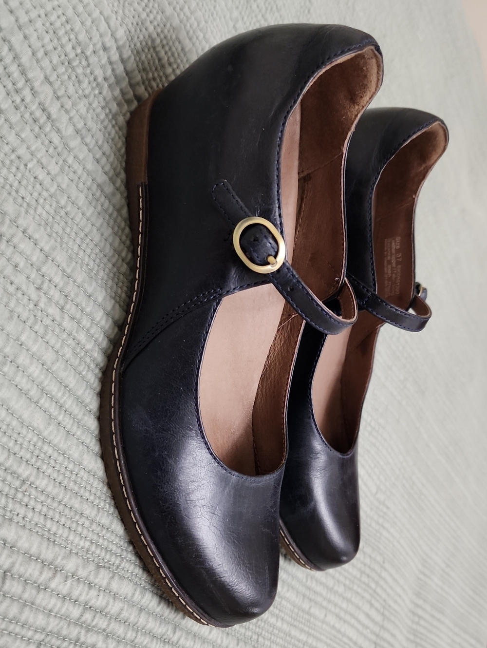 Dansko Navy Blue Mary Janes Size 37